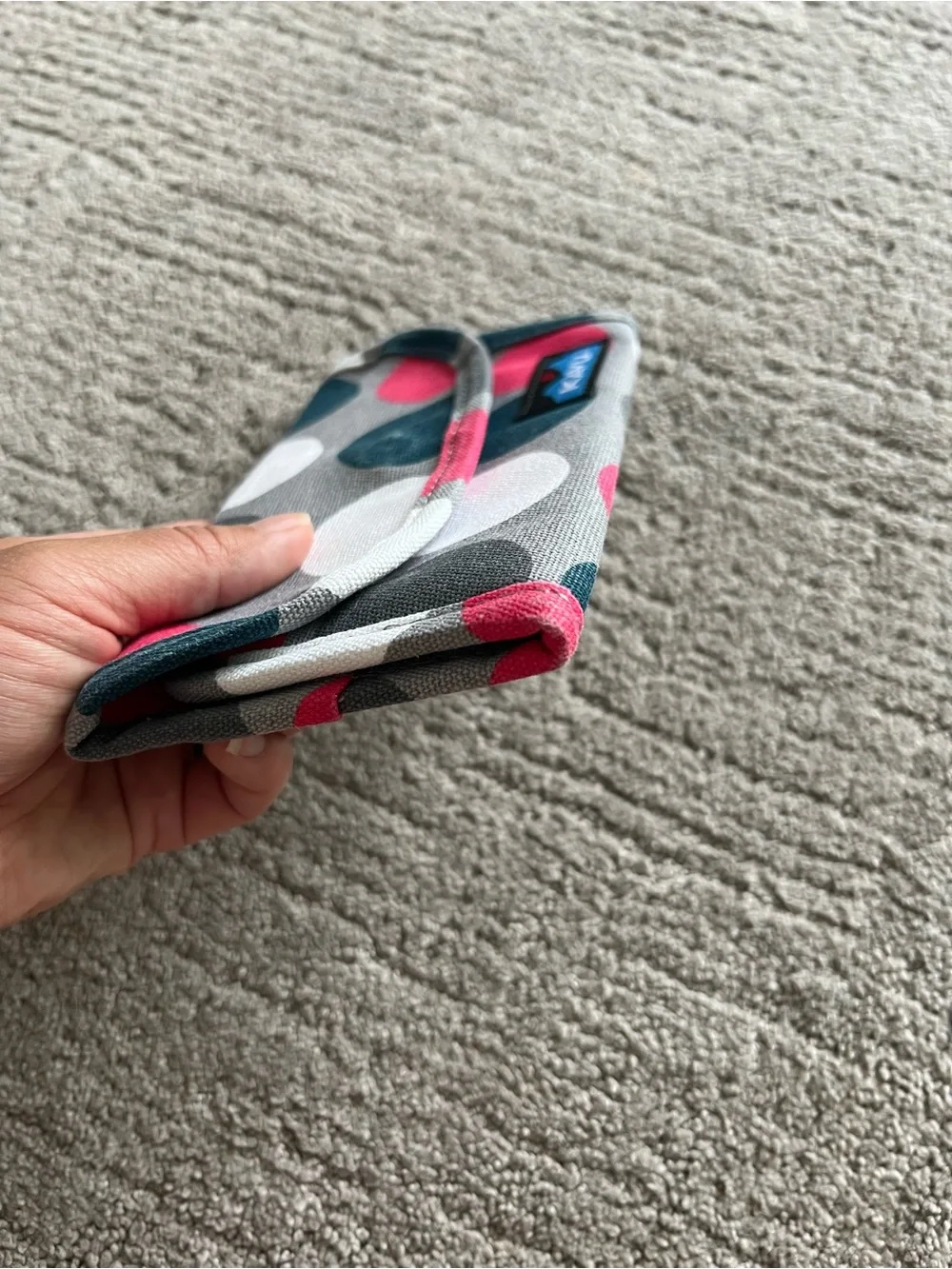 KAVU Polka Dot Canvas Wallet